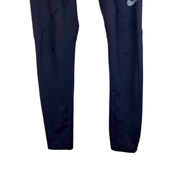 Nike Dri Fit Women Compression Leggings Base Layer Size Large Black Athletic Pro - Picture 3 of 7